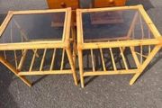 bamboo side tables