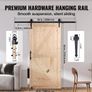 Wooden Sliding Barn Door with Hardware Kit Image 4