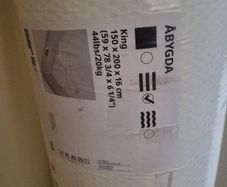 King size mattress ikea abygda (brand new)