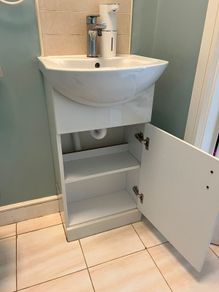 Toilet and Vanity Unit