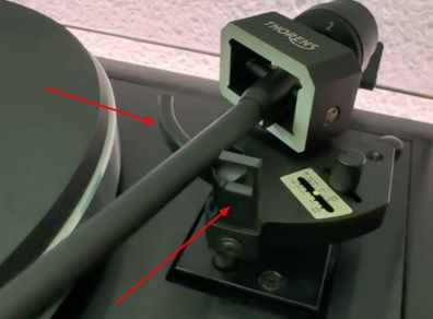 Thorens TP90 Tonearm Rest Clip TD 320, 520, 2001 Turntable Repair Part