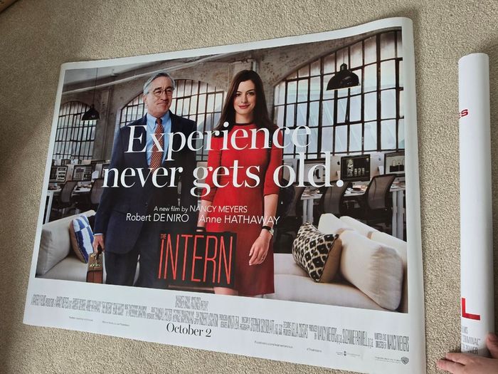 The Intern original cinema movie poster