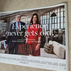 The Intern original cinema movie poster