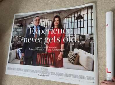 The Intern original cinema movie poster