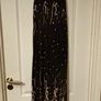 Jasmine London Black Halterneck Maxi Dress - Star & Paisley Print - Size L Image 2