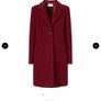 Designer Hugo Boss - WOOL Coat - Dark Red - Fits UK 10 - BNWT RRP 299 Image 2