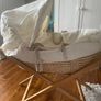Mamas and Papas Moses basket and stand Image 2