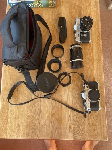 canon film cameras and equipment