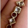 9ct gold & Gemstones pendant Image 4
