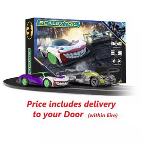 Scalextric Batman Vs The Joker Set - Cars with lights ( C1438M )