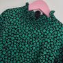 Small, Bnowt Mango (MNG) Floral High-Neck Mini Dress Image 8
