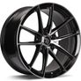 18" Ispiri FFR1 Type Black Alloy Wheels Audi Seat Skoda Mercedes Lamborghini Acura Bmw Tesla Vw Vauxhall Opel 5x112 / 5x120 Image 5