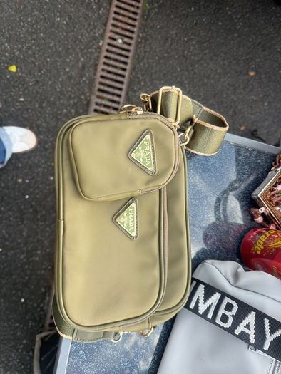 Khaki green Crossbody bag