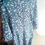 uk10 star print midi 3/4 sleeve Image 3