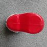 Vintage Red Santa Boot with White "Fur" Trim. Image 2