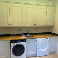 Solid wood kitchen/ utility units and granite top