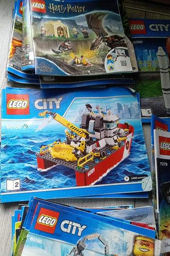 lego instructions books