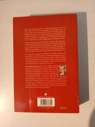 The Legacy of History by Martin Mansergh