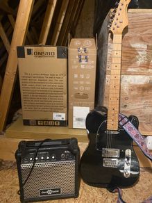 Stagg Electric Guitar (Black)