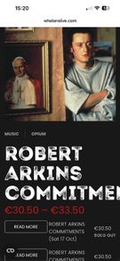 Whelans Committments show Dublin