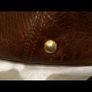 Prada Dear Skin Leather Satchel with Dragon Buckle Image 9