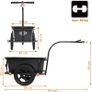 Bicycle Trailer with 90L Plastic Tub - Free Delivery Nationwide Image 9