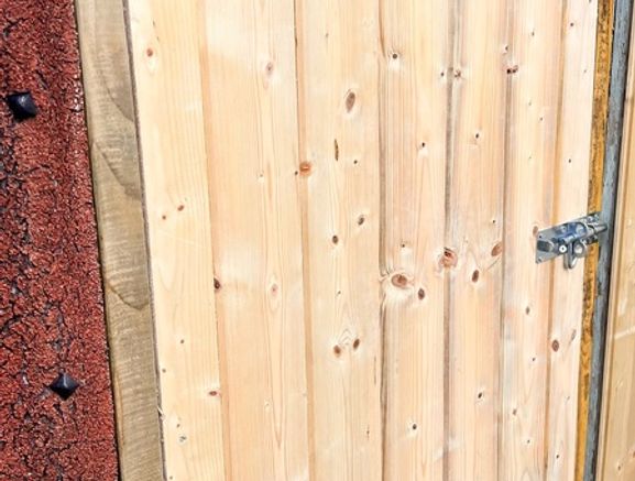 Custom Wooden Gate Replacement