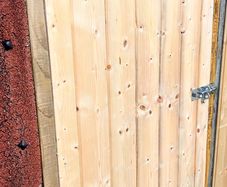 Custom Wooden Gate Replacement