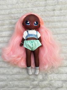 Na! Na! Na! Surprise Lila Lamb Teens Fashion Doll  aprox. 11" Used Please see photos
