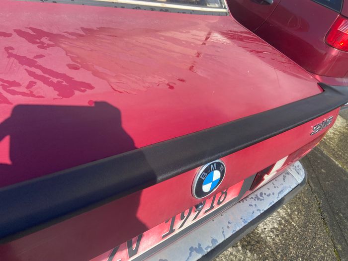 Genuine Pfeba (1916 038) BMW E30 325is Heckspoiler Boot Spoiler