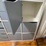 IKEA KALLAX Storage Unit with Grey Drawers & Doors + FREE EXTRAS Image 8