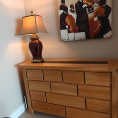 Sideboard and Corner TV unit.