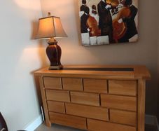 Sideboard and Corner TV unit.
