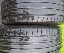 2x 235/55/19 Dunlop