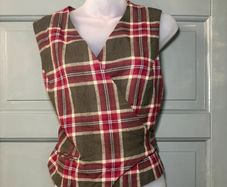 Vintage wool waistcoat