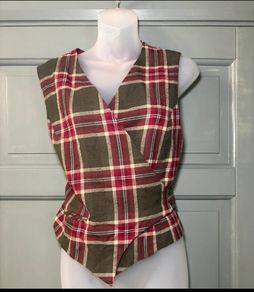 Vintage wool waistcoat
