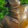 Rose Thrower - Bronze, Marble, Signed Image 10