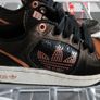 ADIDAS..Fab Girls Brown and Orange Trainers (size 4) Image 7