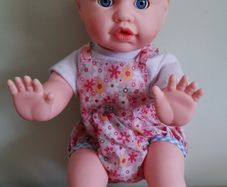 Crawling baby doll