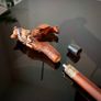 Unique Handmade Walking Stick, Collie Handle, Never Used Image 2