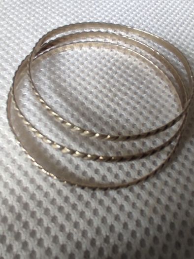 Vintage sterling silver bracelets