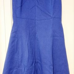 Oasis Occasion Royal Blue Skater Dress S16