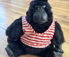 Vintage toy gorilla