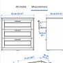 2 Ikea Chest of Drawers Image 3