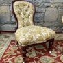 Victorian Walnut 3 Piece Suite. Image 9