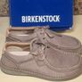BIRKENSTOCK PASADENA shoes suede leather taupe beige brown Size UK 5 EU 38 boys girls women unisex BRAND NEW BOXED Image 2