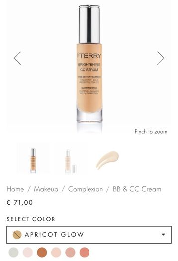 By Terry Cellularose Brightening Cc Serum  30 Ml & 8ml