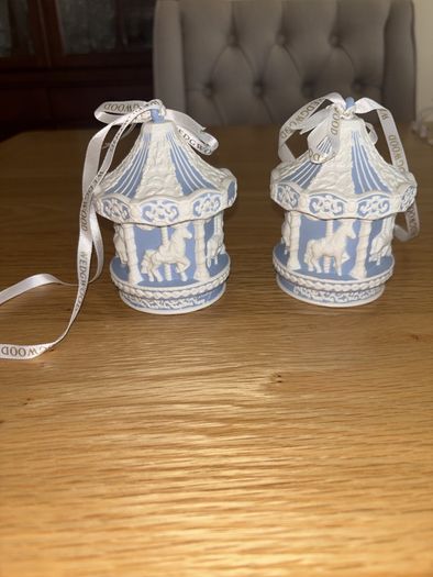 Wedgwood Christmas Tree Carousel Ornament