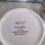 Mikasa Intaglio Garden Harvest Cappuccino Mug AND MILK JUG , Intaglio, Fruit & Leaves On Rim, Cream, Image 4