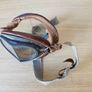 Vintage style leather aviator goggles Image 7